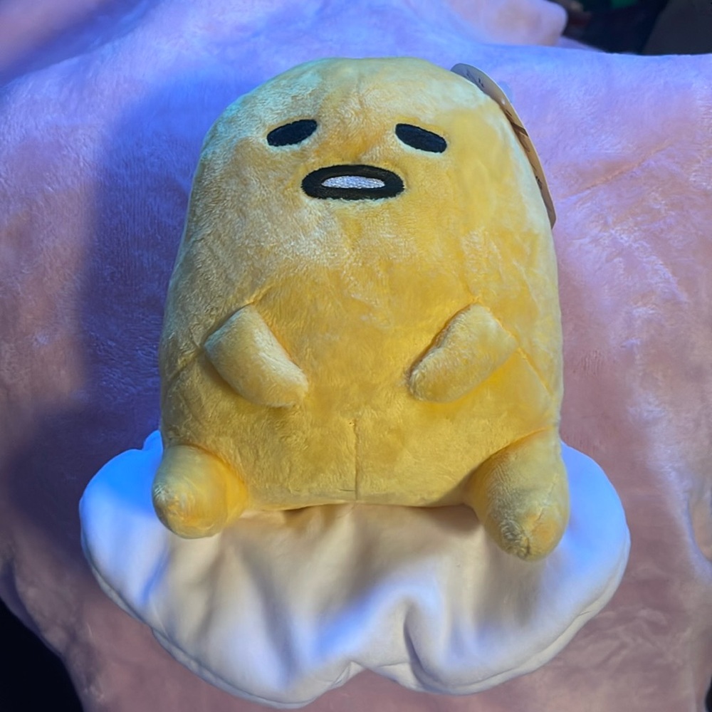 NWT Gudetama Plush